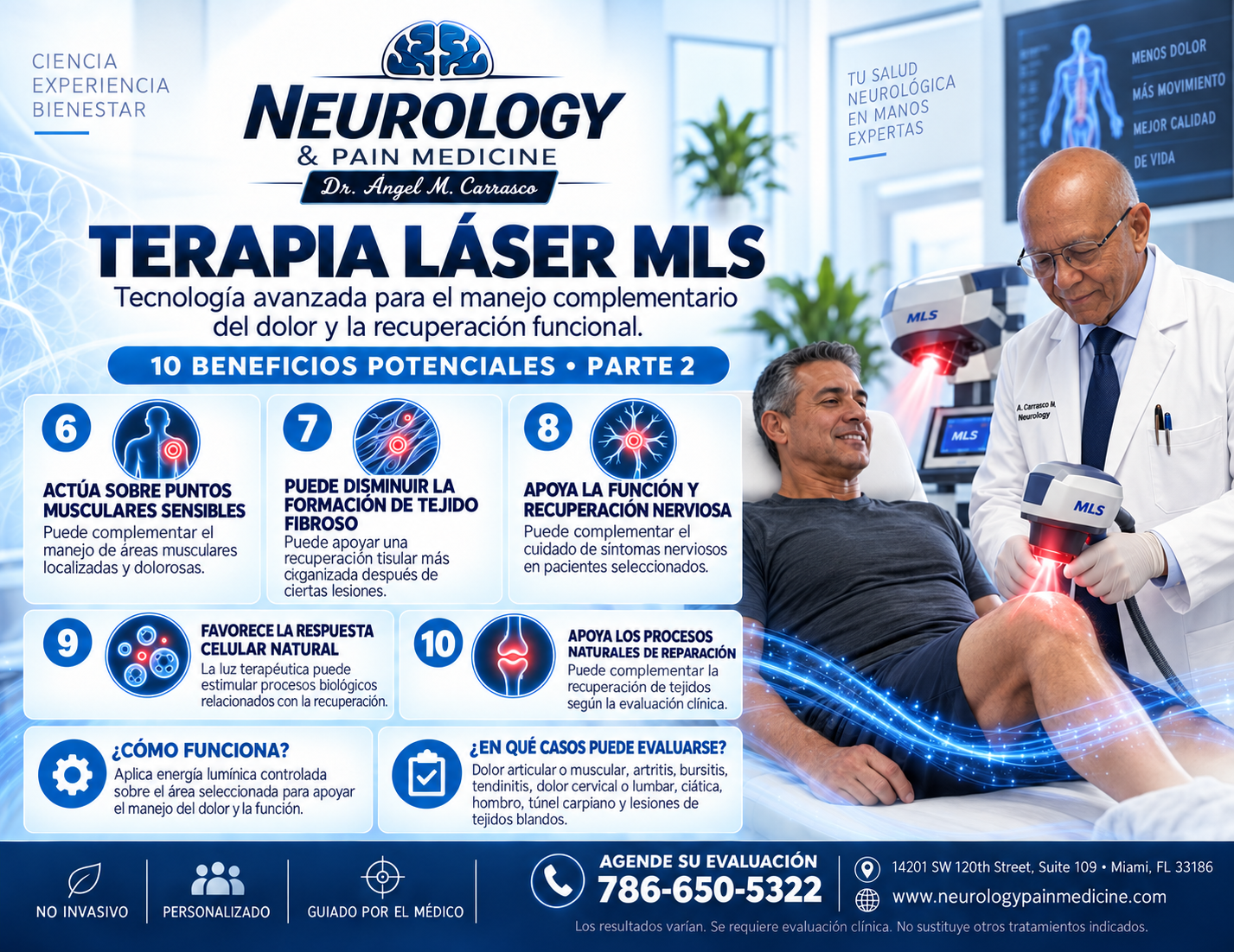 MLS Laser Therapy at Neurology & Pain Medicine